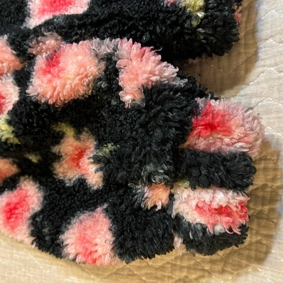 Floral Fleece women’s 3/4 zip pullover - Picture 5 of 7